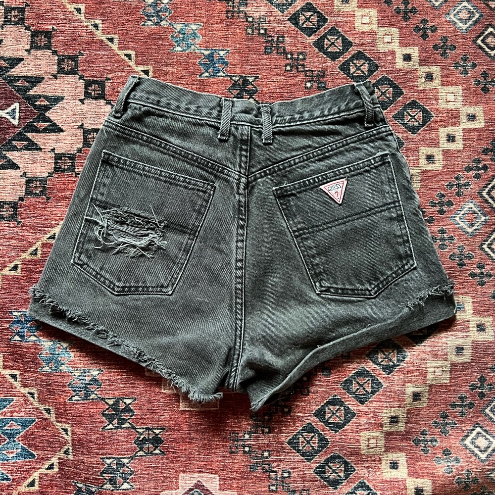 Vintage guess denim shorts